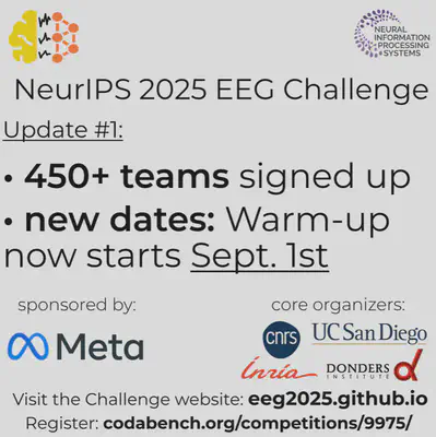 NeurIPS Challenge Update